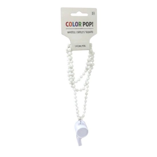 White Whistle Necklace