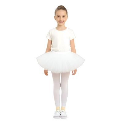 White Child Footless Tights