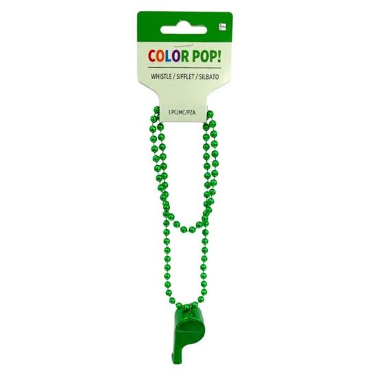 Green Whistle Necklace