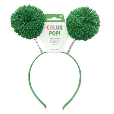 Green Pom-pom Head Bopper
