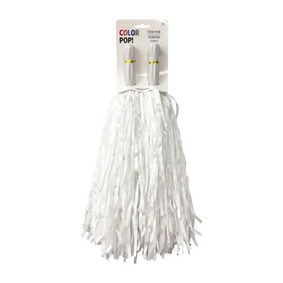 White Pom-poms, 2ct