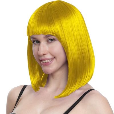 Yellow Long Bob Wig