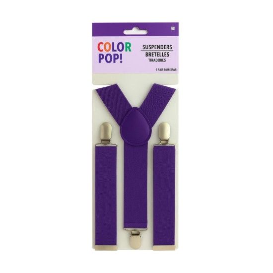 Purple Suspenders