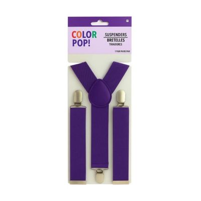 Purple Suspenders