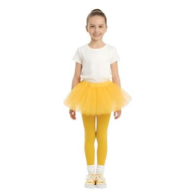 Yellow Child Footless Tights