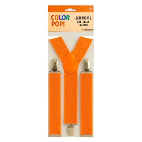 Orange Suspenders