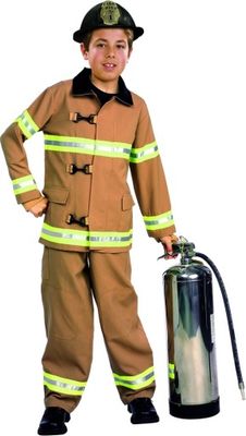 Firefighter Kids Costume