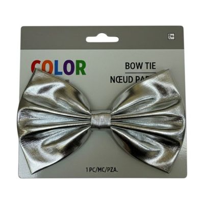 Silver Bow Tie