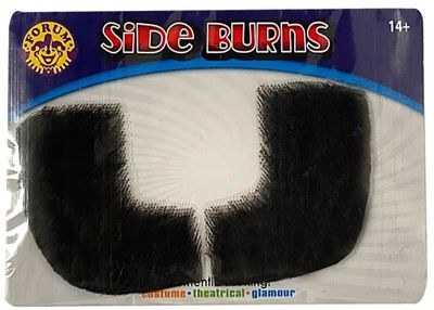 Professional Sideburns-Black