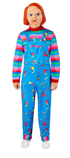 Chucky Adult Costume, Size: Medium