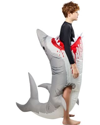 Shark Bite Kids Inflatable Costume