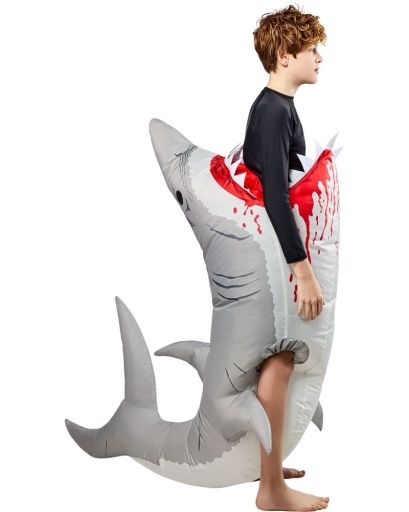 Shark Bite Kids Inflatable Costume