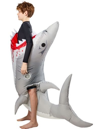 Shark Bite Kids Inflatable Costume