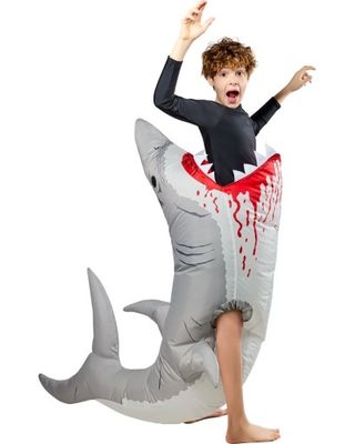 Shark Bite Kids Inflatable Costume