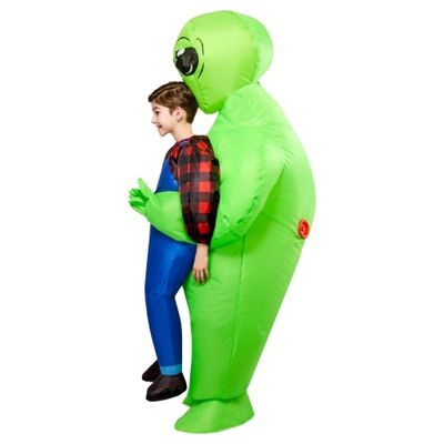 Alien Abduction Kids Inflatable Costume