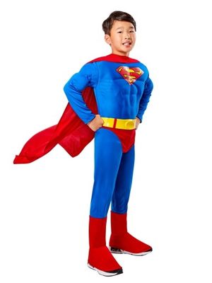 Superman Deluxe Kids Costume 1