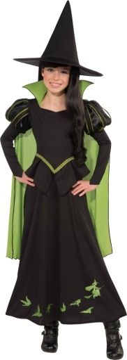 Wicked Witch Of The West Kids Costume, Size: Small
