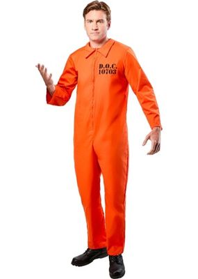 Jailbird Adult Costume