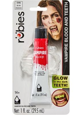 Vampire Blood And Teeth