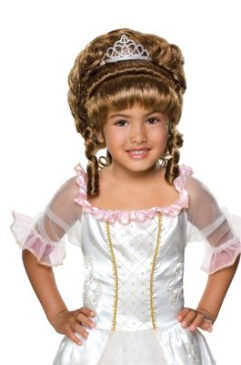 Charming Princess Child Wig-Brown