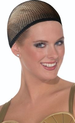 Mesh Wig Cap Black