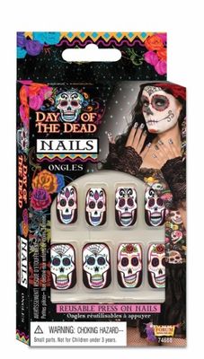 Day Of The Dead Nails