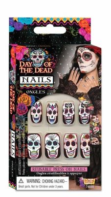 Day Of The Dead Nails