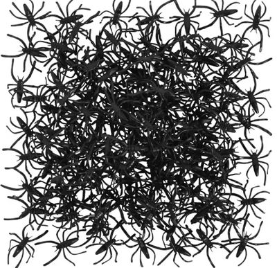 Bulk Mini Scary Spiders Halloween Decorations
