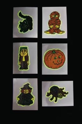 Bulk Halloween Glow-in-the-Dark Tattoos