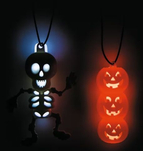 Glow Halloween Character Necklaces