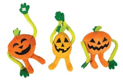 Long Arm Stuffed Jack-O’-Lanterns