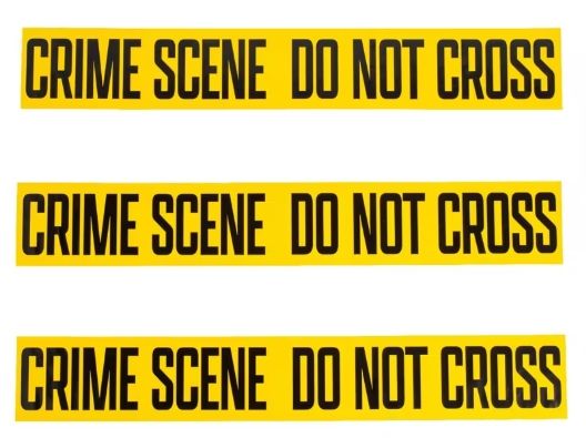 Yellow Crime Scene Caution Tape