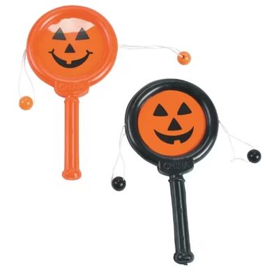 Mini Plastic Jack-O'-Lantern Noisemakers
