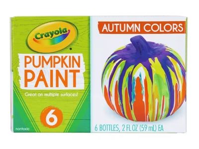 6Ct Autumn Colors Acrylic Pumpkin Paint
