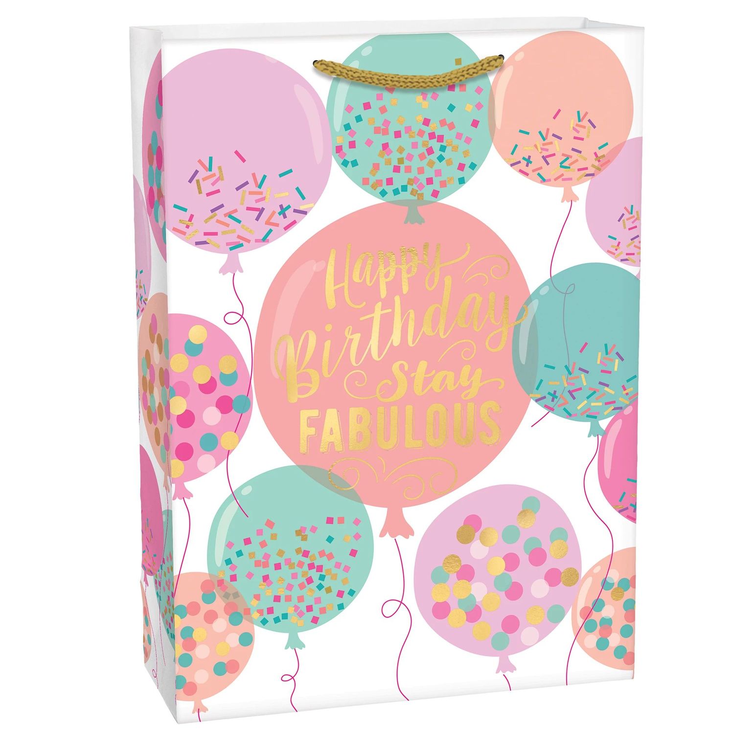 Birthday Balloons X-Large Gift Bag