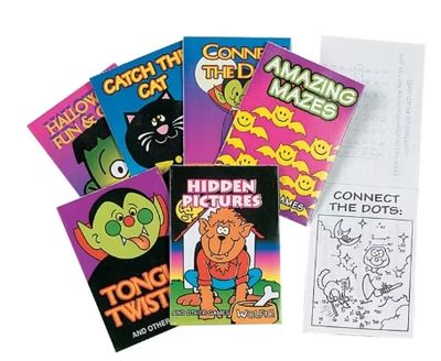 Halloween Mini Activity Books