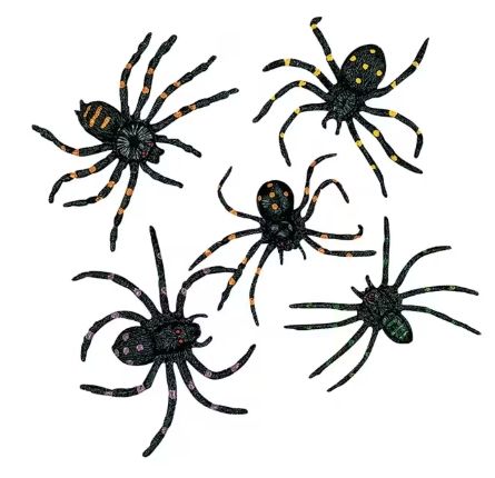 Vinyl Stretchable Spiders