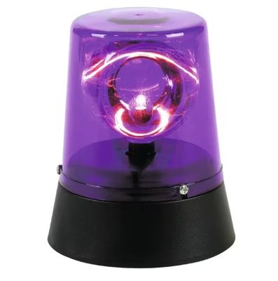 Plastic Purple Flashing Mini Beacon Light