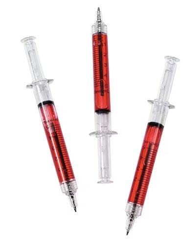 Plastic Syringe Pens