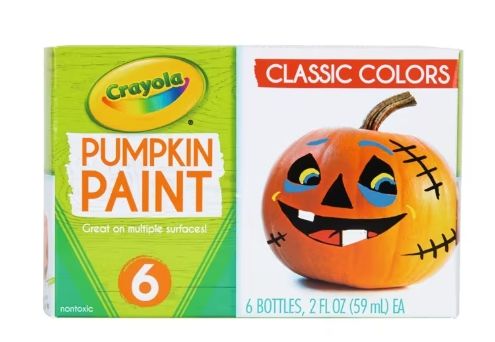 6Ct 2 oz. Classic Colors Acrylic Pumpkin Paint
