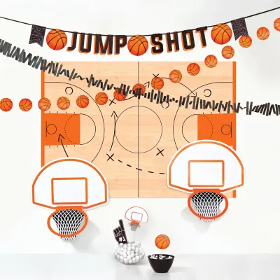 12Ct Basketball Decorating Kit