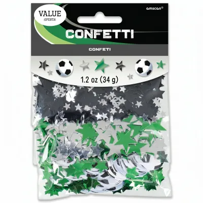 Soccer &amp; Stars Confetti Pack