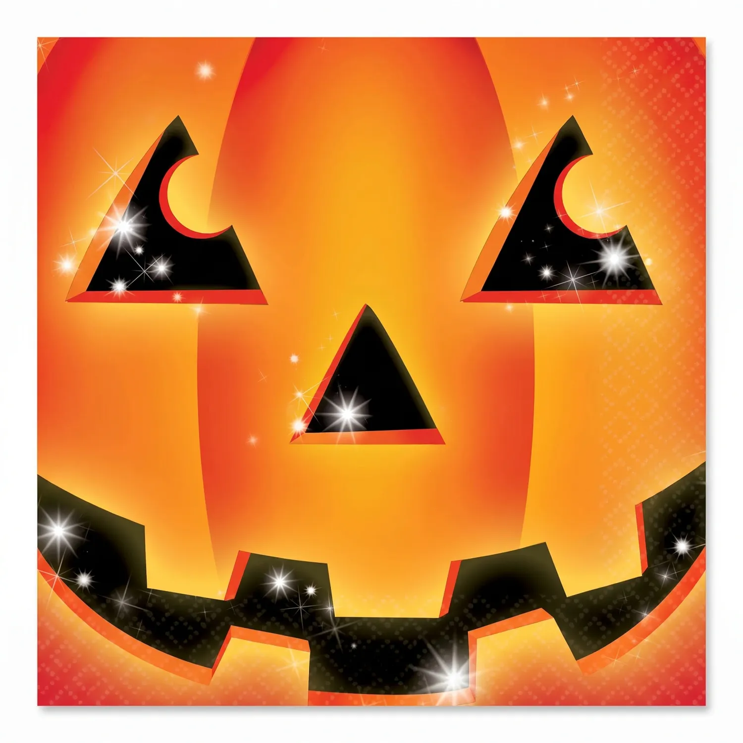 16Ct Perfect Pumpkin Beverage Napkins