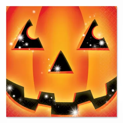16Ct Perfect Pumpkin Beverage Napkins