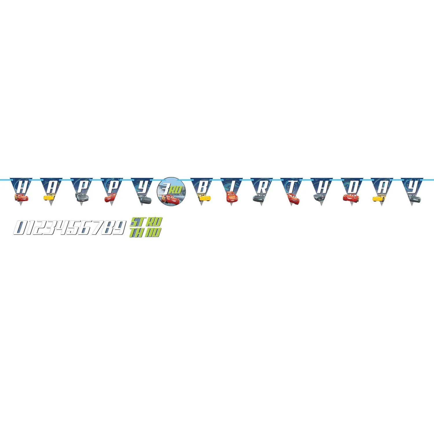 Disney Cars 3 Customizable Jumbo Banner