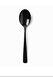 Elegant Black Plastic Serving Spoon