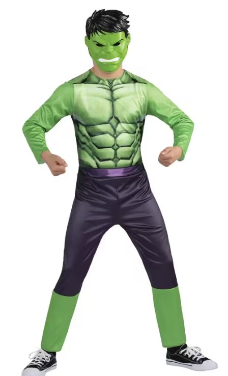 Kids Classic Marvel Hulk Costume - 8-10