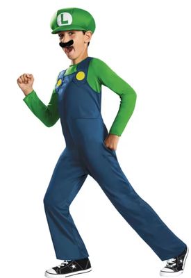 Boy's Classic Super Mario Bros.™ Luigi Costume - 3T-4T