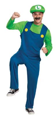 Men's Classic Super Mario Bros.™ Luigi Costume - 38-40