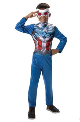 Kids Value Captain America Sam Wilson Costume 12-14